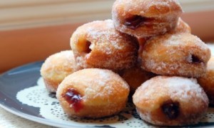 0donuts with jam