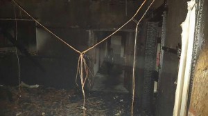 المنزل  المحترق علي بد المستوطنين - أوراق عربية 