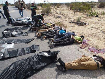 صورة للمجزرة بحق جنودنا - اوراق عربية