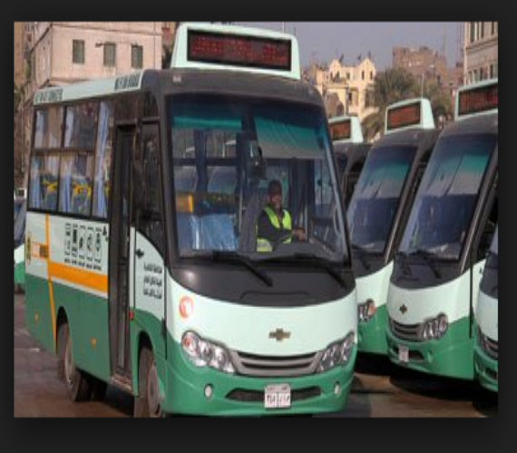 Photo of باصات مكيفة مزودة بواي فاي وتعمل بنظام الدفع الالكتروني تجوب القاهرة