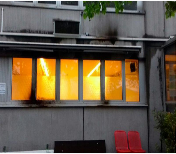 Photo of هجوم بالزجاجات الحارقة علي مسجد بألمانيا والأمطار تطفئ النيران قبل انتشارها