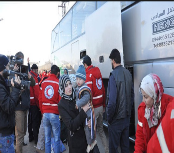 Photo of خروج الدفعة قبل الأخيرة من مسلحي أحياء  حمص الخاضعة لسيطرة قوات “درع الفرات”