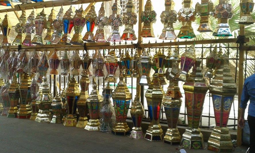 فوانيس رمضان - تصوير إسراء قميحة ، خاص لأوراق عربية