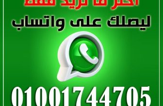 Photo of اشترك … لنصلكــ علي واتساب