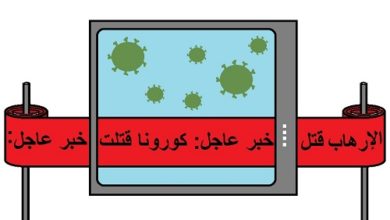 Photo of كاريكاتير أوراق عربية – بريشة عماد عواد … كورونا الخبر العاجل